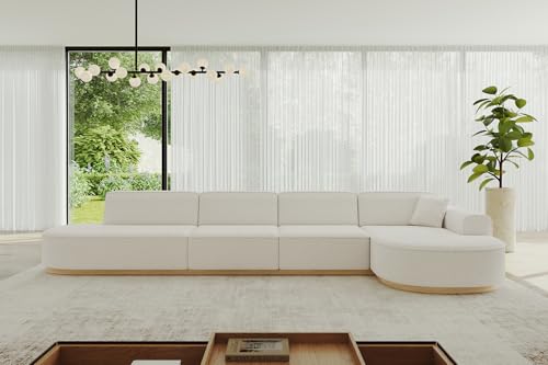 ALTDECOR Ecksofa in L-Form Corner Sofa Bett Eckcouch Couch Wohnlandschaft Cauchsofa MARI-L3-v2-402x165x84 cm Weiß ALTDECOR Ecksofa in L-Form Corner Sofa Bett Eckcouch Couch Wohnlandschaft Cauchsofa MARI-L3-v2-402x165x84 cm Weiß von ALTDECOR