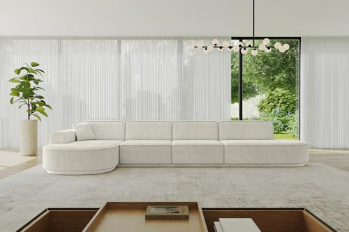ALTDECOR Ecksofa in L-Form Corner Sofa Bett Eckcouch Couch Wohnlandschaft Cauchsofa MARI-L3-v3-402x165x81 cm Hellgrau ALTDECOR Ecksofa in L-Form Corner Sofa Bett Eckcouch Couch Wohnlandschaft Cauchsofa MARI-L3-v3-402x165x81 cm Hellgrau von ALTDECOR