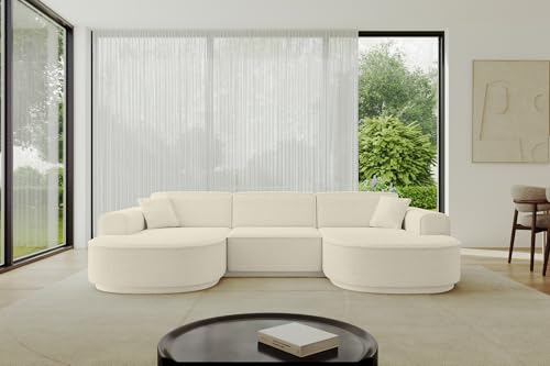 ALTDECOR Ecksofa in U-Form Corner Sofa Bett Eckcouch Couch L-Form Wohnlandschaft Cauchsofa MARI-U1-v3-295x165x81 cm Beige ALTDECOR Ecksofa in U-Form Corner Sofa Bett Eckcouch Couch L-Form Wohnlandschaft Cauchsofa MARI-U1-v3-295x165x81 cm Beige von ALTDECOR