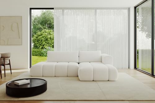 ALTDECOR Ecksofa mit Schlaffunktion und Bettkasten Corner Sofa Bett Eckcouch Couch L-Form Schlafcouch Ausziehbar Wohnlandschaft Schlafsofa Cauchsofa Cloud-L 289x180x40 Weiß ALTDECOR Ecksofa mit Schlaffunktion und Bettkasten Corner Sofa Bett Eckcouch Couch L-Form Schlafcouch Ausziehbar Wohnlandschaft Schlafsofa Cauchsofa Cloud-L 289x180x40 Weiß von ALTDECOR