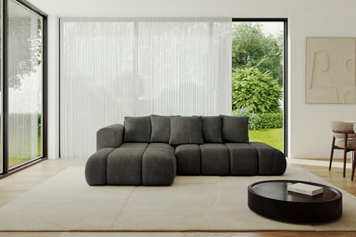 ALTDECOR Ecksofa mit Schlaffunktion und Bettkasten Corner Sofa Bett Eckcouch Couch L-Form Schlafcouch Ausziehbar Wohnlandschaft Schlafsofa Cauchsofa Cloud-L-v1 289x180x40 Schwarz ALTDECOR Ecksofa mit Schlaffunktion und Bettkasten Corner Sofa Bett Eckcouch Couch L-Form Schlafcouch Ausziehbar Wohnlandschaft Schlafsofa Cauchsofa Cloud-L-v1 289x180x40 Schwarz von ALTDECOR