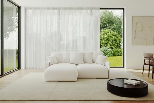 ALTDECOR Ecksofa mit Schlaffunktion und Bettkasten Corner Sofa Eckcouch Couch L-Form universal, Links/rechts angeordnet Schlafcouch Ausziehbar Wohnlandschaft ONESK-L -v1 208x165x40 Weiß ALTDECOR Ecksofa mit Schlaffunktion und Bettkasten Corner Sofa Eckcouch Couch L-Form universal, Links/rechts angeordnet Schlafcouch Ausziehbar Wohnlandschaft ONESK-L -v1 208x165x40 Weiß von ALTDECOR