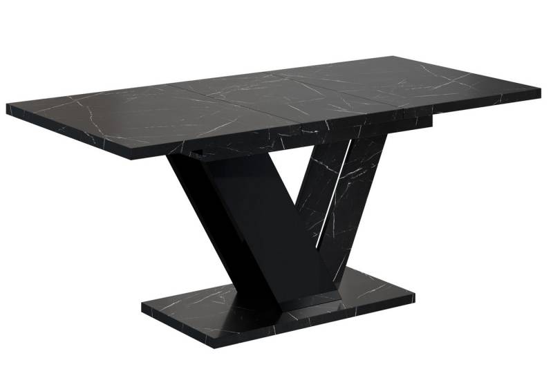 ALTDECOR Esstisch CLASI (Esstisch, Küchentisch, Esszimmertisch - Wohnzimmertisch 120 -160x80x75) von ALTDECOR
