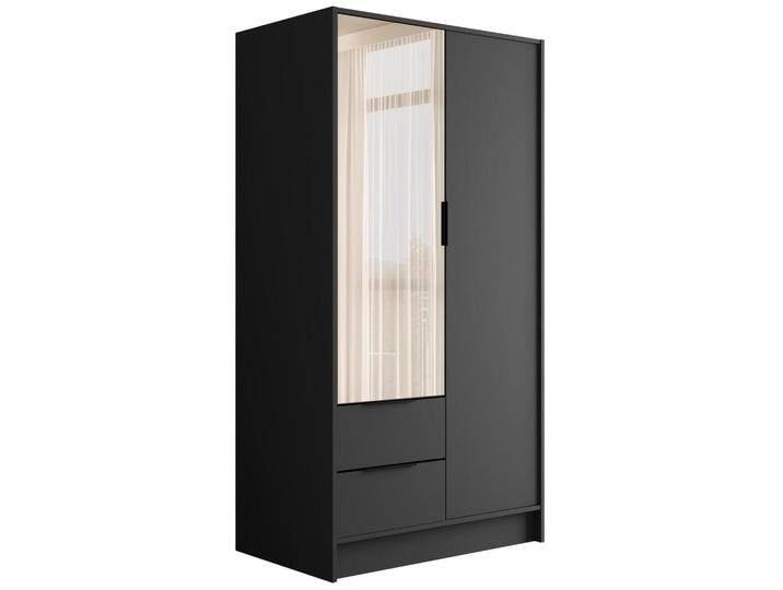 ALTDECOR KLEIDERSCHRANK, Graphit, 102x200x51 cm, Schlafzimmer, Kleiderschränke ALTDECOR KLEIDERSCHRANK, Graphit, 102x200x51 cm, Schlafzimmer, Kleiderschränke von ALTDECOR