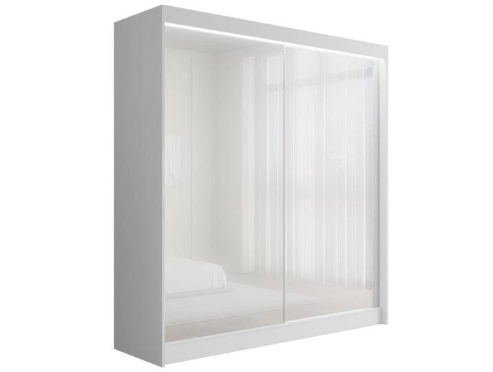 ALTDECOR KLEIDERSCHRANK, Weiß, 200x215x61 cm, Schlafzimmer, Kleiderschränke von ALTDECOR