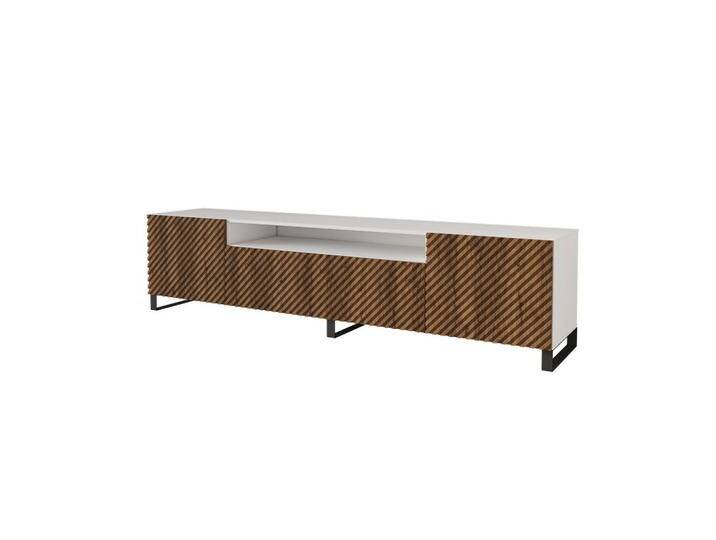 ALTDECOR LOWBOARD, Eiche Wotan, Rechteckig, U-Form, 200x53x41 cm, Wohnzimmer, Wohnwände, Lowboards, Lowboards stehend von ALTDECOR
