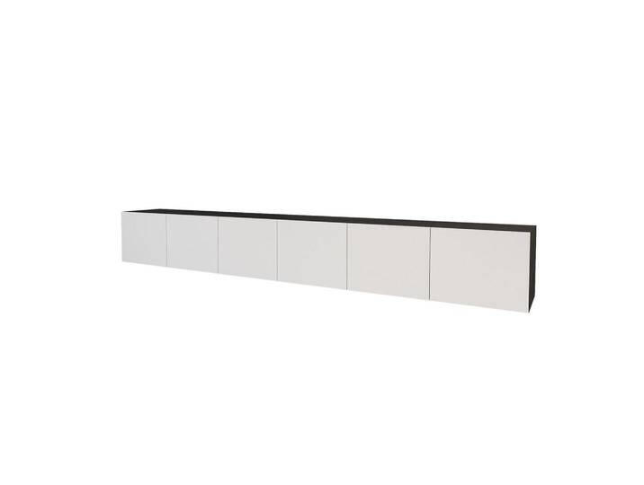 ALTDECOR LOWBOARD, Schwarz, Rechteckig, 300x40x41 cm, Wohnzimmer, Wohnwände, Lowboards, Lowboards hängend von ALTDECOR