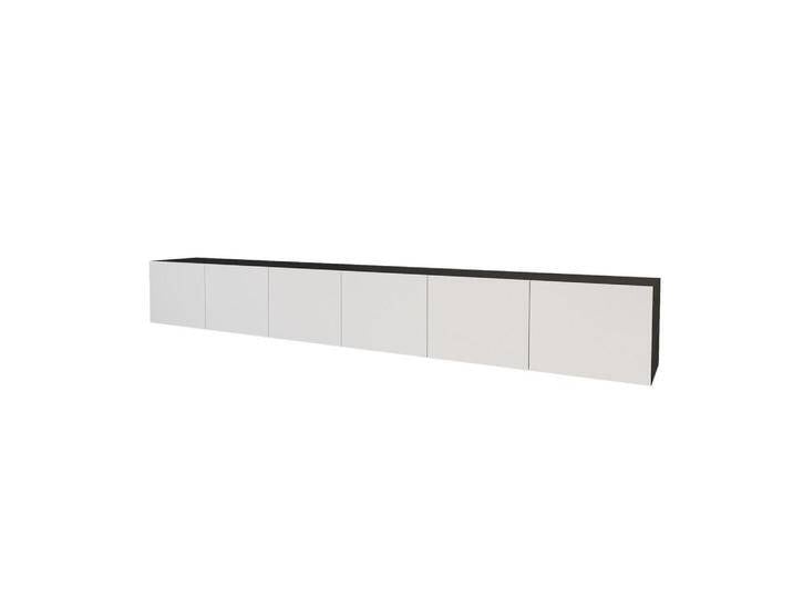 ALTDECOR LOWBOARD, Schwarz, Rechteckig, 300x40x41 cm, Wohnzimmer, Wohnwände, Lowboards, Lowboards hängend von ALTDECOR