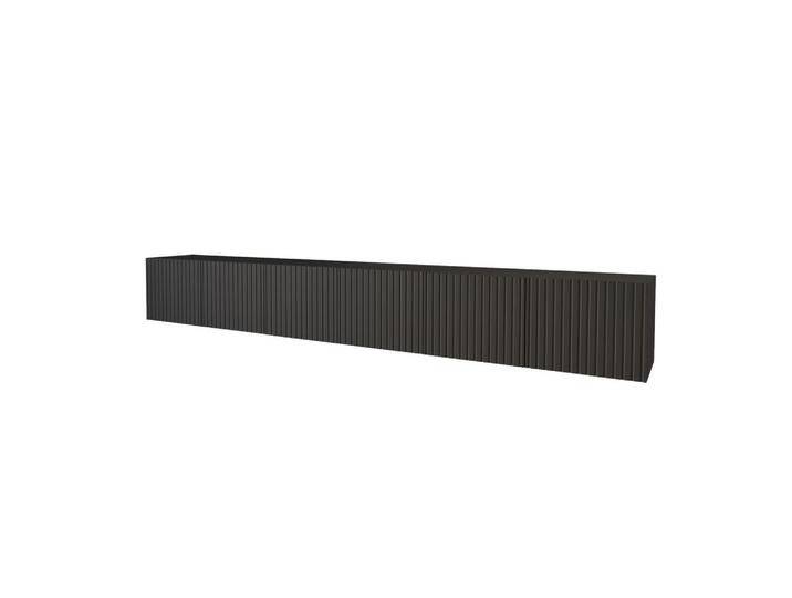 ALTDECOR LOWBOARD, Schwarz, Rechteckig, 300x40x41 cm, Wohnzimmer, Wohnwände, Lowboards, Lowboards hängend von ALTDECOR