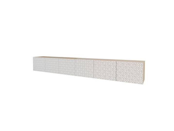 ALTDECOR LOWBOARD, Weiß, Rechteckig, 300x40x41 cm, Wohnzimmer, Wohnwände, Lowboards, Lowboards hängend von ALTDECOR