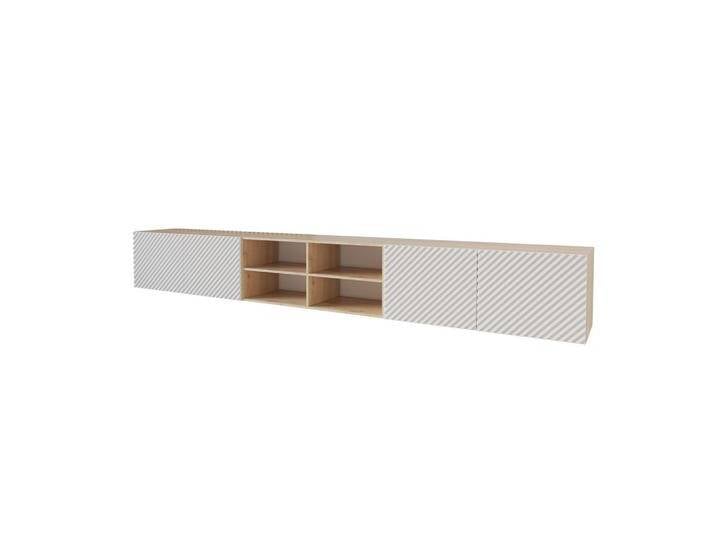 ALTDECOR LOWBOARD, Weiß, Rechteckig, 300x40x41 cm, Wohnzimmer, Wohnwände, Lowboards, Lowboards hängend von ALTDECOR