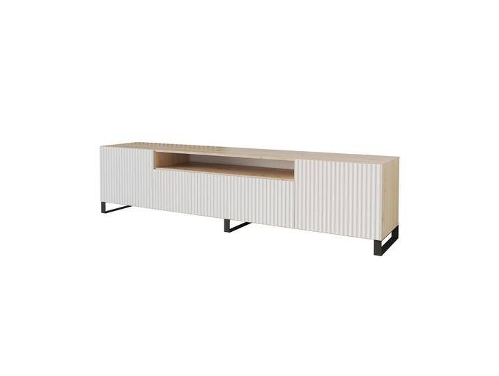 ALTDECOR LOWBOARD, Weiß, Rechteckig, U-Form, 200x53x41 cm, Wohnzimmer, Wohnwände, Lowboards, Lowboards stehend von ALTDECOR
