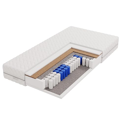ALTDECOR Matratze 100x200 Härtegrad H3 & H4-19 cm Taschenfederkernmatratze Bett Matratzen mit ergonomische 7 Zonen Hypoallergen & Antibakteriell Bezug abnehmbar & waschbar Bettmatratzen LOTULA ALTDECOR Matratze 100x200 Härtegrad H3 & H4-19 cm Taschenfederkernmatratze Bett Matratzen mit ergonomische 7 Zonen Hypoallergen & Antibakteriell Bezug abnehmbar & waschbar Bettmatratzen LOTULA von ALTDECOR