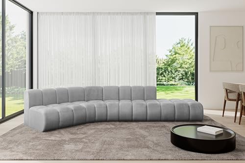 ALTDECOR Modulares Sofa Ecksofa in L-Form Corner modular Sofa Eckcouch Couch Wohnlandschaft Cauchsofa Bodensofa Polstersofa Brilo-L1-380x174x70 cm Grau ALTDECOR Modulares Sofa Ecksofa in L-Form Corner modular Sofa Eckcouch Couch Wohnlandschaft Cauchsofa Bodensofa Polstersofa Brilo-L1-380x174x70 cm Grau von ALTDECOR