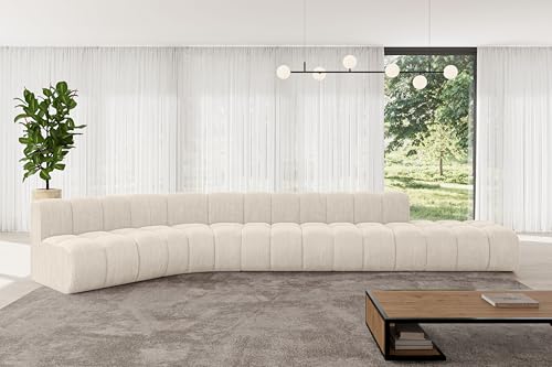 ALTDECOR Modulares Sofa Ecksofa in L-Form Corner modular Sofa Eckcouch Couch Wohnlandschaft Cauchsofa Bodensofa Polstersofa Brilo-L2-471x174x70 cm Beige ALTDECOR Modulares Sofa Ecksofa in L-Form Corner modular Sofa Eckcouch Couch Wohnlandschaft Cauchsofa Bodensofa Polstersofa Brilo-L2-471x174x70 cm Beige von ALTDECOR