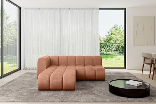 ALTDECOR Modulares Sofa Ecksofa in L-Form Corner modular Sofa Eckcouch Couch Wohnlandschaft Cauchsofa Bodensofa Polstersofa Darnel-L1-205x177x70 cm Apricot ALTDECOR Modulares Sofa Ecksofa in L-Form Corner modular Sofa Eckcouch Couch Wohnlandschaft Cauchsofa Bodensofa Polstersofa Darnel-L1-205x177x70 cm Apricot von ALTDECOR