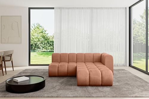 ALTDECOR Modulares Sofa Ecksofa in L-Form Corner modular Sofa Eckcouch Couch Wohnlandschaft Cauchsofa Bodensofa Polstersofa Darnel-L1-205x177x70 cm Apricot ALTDECOR Modulares Sofa Ecksofa in L-Form Corner modular Sofa Eckcouch Couch Wohnlandschaft Cauchsofa Bodensofa Polstersofa Darnel-L1-205x177x70 cm Apricot von ALTDECOR
