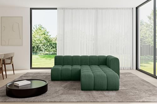 ALTDECOR Modulares Sofa Ecksofa in L-Form Corner modular Sofa Eckcouch Couch Wohnlandschaft Cauchsofa Bodensofa Polstersofa Darnel-L1-205x177x70 cm Grün ALTDECOR Modulares Sofa Ecksofa in L-Form Corner modular Sofa Eckcouch Couch Wohnlandschaft Cauchsofa Bodensofa Polstersofa Darnel-L1-205x177x70 cm Grün von ALTDECOR