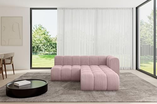 ALTDECOR Modulares Sofa Ecksofa in L-Form Corner modular Sofa Eckcouch Couch Wohnlandschaft Cauchsofa Bodensofa Polstersofa Darnel-L1-205x177x70 cm Rosa ALTDECOR Modulares Sofa Ecksofa in L-Form Corner modular Sofa Eckcouch Couch Wohnlandschaft Cauchsofa Bodensofa Polstersofa Darnel-L1-205x177x70 cm Rosa von ALTDECOR