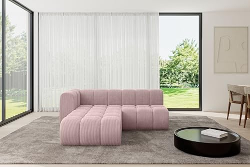 ALTDECOR Modulares Sofa Ecksofa in L-Form Corner modular Sofa Eckcouch Couch Wohnlandschaft Cauchsofa Bodensofa Polstersofa Darnel-L1-205x177x70 cm Rosa ALTDECOR Modulares Sofa Ecksofa in L-Form Corner modular Sofa Eckcouch Couch Wohnlandschaft Cauchsofa Bodensofa Polstersofa Darnel-L1-205x177x70 cm Rosa von ALTDECOR