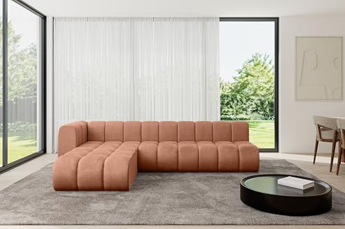 ALTDECOR Modulares Sofa Ecksofa in L-Form Corner modular Sofa Eckcouch Couch Wohnlandschaft Cauchsofa Bodensofa Polstersofa Darnel-L2-296x177x70 cm Apricot ALTDECOR Modulares Sofa Ecksofa in L-Form Corner modular Sofa Eckcouch Couch Wohnlandschaft Cauchsofa Bodensofa Polstersofa Darnel-L2-296x177x70 cm Apricot von ALTDECOR