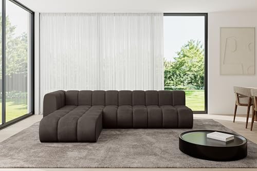 ALTDECOR Modulares Sofa Ecksofa in L-Form Corner modular Sofa Eckcouch Couch Wohnlandschaft Cauchsofa Bodensofa Polstersofa Darnel-L2-296x177x70 cm Braun ALTDECOR Modulares Sofa Ecksofa in L-Form Corner modular Sofa Eckcouch Couch Wohnlandschaft Cauchsofa Bodensofa Polstersofa Darnel-L2-296x177x70 cm Braun von ALTDECOR