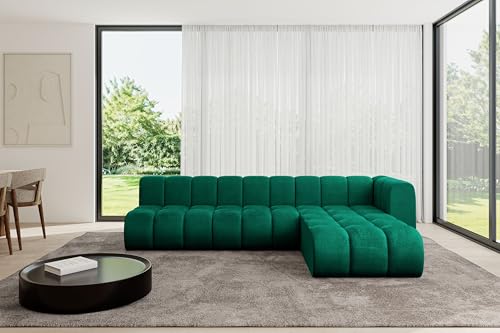 ALTDECOR Modulares Sofa Ecksofa in L-Form Corner modular Sofa Eckcouch Couch Wohnlandschaft Cauchsofa Bodensofa Polstersofa Darnel-L2-296x177x70 cm Grün ALTDECOR Modulares Sofa Ecksofa in L-Form Corner modular Sofa Eckcouch Couch Wohnlandschaft Cauchsofa Bodensofa Polstersofa Darnel-L2-296x177x70 cm Grün von ALTDECOR