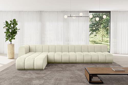 ALTDECOR Modulares Sofa Ecksofa in L-Form Corner modular Sofa Eckcouch Couch Wohnlandschaft Cauchsofa Bodensofa Polstersofa Darnel-L3-387x177x70 cm Beige ALTDECOR Modulares Sofa Ecksofa in L-Form Corner modular Sofa Eckcouch Couch Wohnlandschaft Cauchsofa Bodensofa Polstersofa Darnel-L3-387x177x70 cm Beige von ALTDECOR