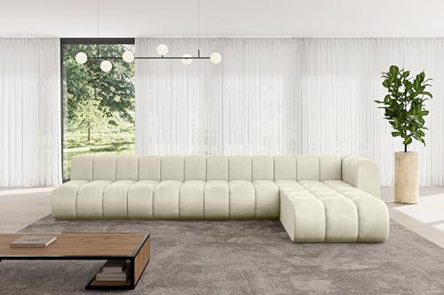 ALTDECOR Modulares Sofa Ecksofa in L-Form Corner modular Sofa Eckcouch Couch Wohnlandschaft Cauchsofa Bodensofa Polstersofa Darnel-L3-387x177x70 cm Beige ALTDECOR Modulares Sofa Ecksofa in L-Form Corner modular Sofa Eckcouch Couch Wohnlandschaft Cauchsofa Bodensofa Polstersofa Darnel-L3-387x177x70 cm Beige von ALTDECOR
