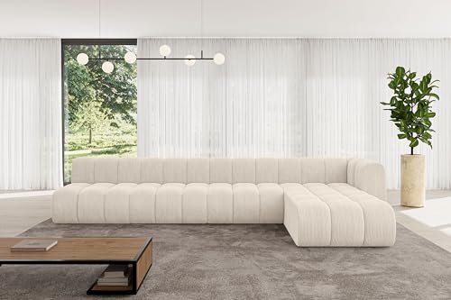 ALTDECOR Modulares Sofa Ecksofa in L-Form Corner modular Sofa Eckcouch Couch Wohnlandschaft Cauchsofa Bodensofa Polstersofa Darnel-L3-387x177x70 cm Beige ALTDECOR Modulares Sofa Ecksofa in L-Form Corner modular Sofa Eckcouch Couch Wohnlandschaft Cauchsofa Bodensofa Polstersofa Darnel-L3-387x177x70 cm Beige von ALTDECOR