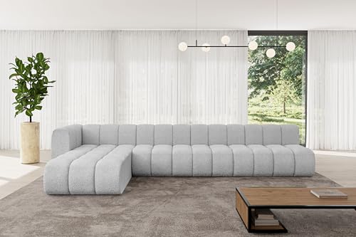 ALTDECOR Modulares Sofa Ecksofa in L-Form Corner modular Sofa Eckcouch Couch Wohnlandschaft Cauchsofa Bodensofa Polstersofa Darnel-L3-387x177x70 cm Hellgrau ALTDECOR Modulares Sofa Ecksofa in L-Form Corner modular Sofa Eckcouch Couch Wohnlandschaft Cauchsofa Bodensofa Polstersofa Darnel-L3-387x177x70 cm Hellgrau von ALTDECOR