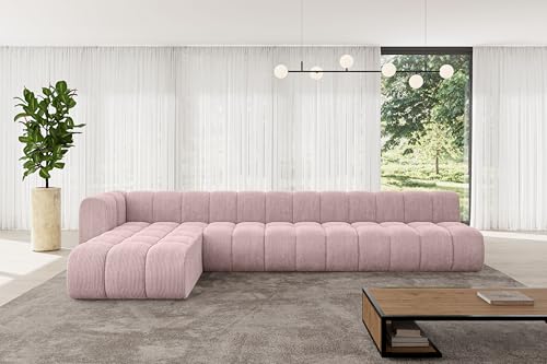 ALTDECOR Modulares Sofa Ecksofa in L-Form Corner modular Sofa Eckcouch Couch Wohnlandschaft Cauchsofa Bodensofa Polstersofa Darnel-L3-387x177x70 cm Rosa ALTDECOR Modulares Sofa Ecksofa in L-Form Corner modular Sofa Eckcouch Couch Wohnlandschaft Cauchsofa Bodensofa Polstersofa Darnel-L3-387x177x70 cm Rosa von ALTDECOR