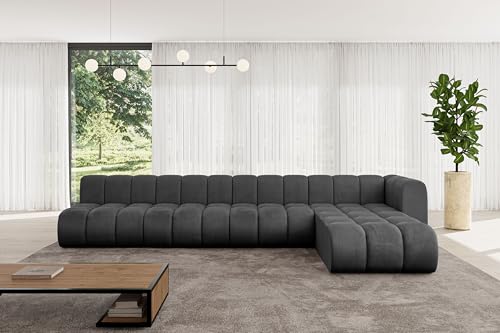 ALTDECOR Modulares Sofa Ecksofa in L-Form Corner modular Sofa Eckcouch Couch Wohnlandschaft Cauchsofa Bodensofa Polstersofa Darnel-L3-387x177x70 cm Schwarz ALTDECOR Modulares Sofa Ecksofa in L-Form Corner modular Sofa Eckcouch Couch Wohnlandschaft Cauchsofa Bodensofa Polstersofa Darnel-L3-387x177x70 cm Schwarz von ALTDECOR