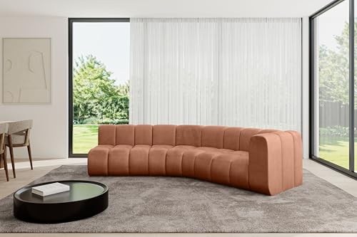 ALTDECOR Modulares Sofa Ecksofa in L-Form Corner modular Sofa Eckcouch Couch Wohnlandschaft Cauchsofa Bodensofa Polstersofa Karex-L1-308x194x70 cm Apricot ALTDECOR Modulares Sofa Ecksofa in L-Form Corner modular Sofa Eckcouch Couch Wohnlandschaft Cauchsofa Bodensofa Polstersofa Karex-L1-308x194x70 cm Apricot von ALTDECOR