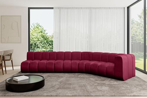 ALTDECOR Modulares Sofa Ecksofa in L-Form Corner modular Sofa Eckcouch Couch Wohnlandschaft Cauchsofa Bodensofa Polstersofa Karex-L2-399x194x70 cm Bordeauxrot ALTDECOR Modulares Sofa Ecksofa in L-Form Corner modular Sofa Eckcouch Couch Wohnlandschaft Cauchsofa Bodensofa Polstersofa Karex-L2-399x194x70 cm Bordeauxrot von ALTDECOR