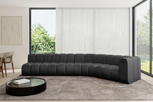 ALTDECOR Modulares Sofa Ecksofa in L-Form Corner modular Sofa Eckcouch Couch Wohnlandschaft Cauchsofa Bodensofa Polstersofa Karex-L2-399x194x70 cm Schwarz ALTDECOR Modulares Sofa Ecksofa in L-Form Corner modular Sofa Eckcouch Couch Wohnlandschaft Cauchsofa Bodensofa Polstersofa Karex-L2-399x194x70 cm Schwarz von ALTDECOR