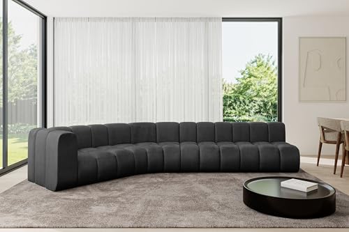ALTDECOR Modulares Sofa Ecksofa in L-Form Corner modular Sofa Eckcouch Couch Wohnlandschaft Cauchsofa Bodensofa Polstersofa Karex-L2-399x194x70 cm Schwarz ALTDECOR Modulares Sofa Ecksofa in L-Form Corner modular Sofa Eckcouch Couch Wohnlandschaft Cauchsofa Bodensofa Polstersofa Karex-L2-399x194x70 cm Schwarz von ALTDECOR