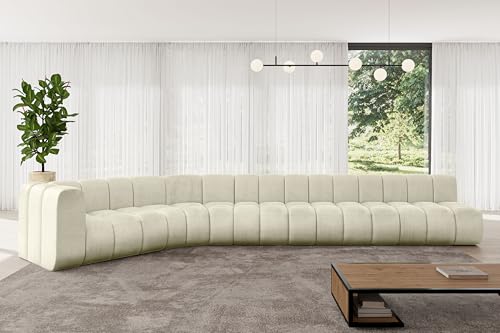 ALTDECOR Modulares Sofa Ecksofa in L-Form Corner modular Sofa Eckcouch Couch Wohnlandschaft Cauchsofa Bodensofa Polstersofa Karex-L3-490x194x70 cm Beige ALTDECOR Modulares Sofa Ecksofa in L-Form Corner modular Sofa Eckcouch Couch Wohnlandschaft Cauchsofa Bodensofa Polstersofa Karex-L3-490x194x70 cm Beige von ALTDECOR