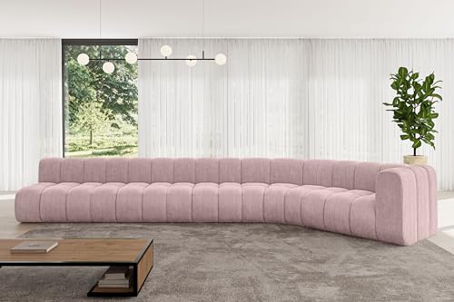 ALTDECOR Modulares Sofa Ecksofa in L-Form Corner modular Sofa Eckcouch Couch Wohnlandschaft Cauchsofa Bodensofa Polstersofa Karex-L3-490x194x70 cm Rosa ALTDECOR Modulares Sofa Ecksofa in L-Form Corner modular Sofa Eckcouch Couch Wohnlandschaft Cauchsofa Bodensofa Polstersofa Karex-L3-490x194x70 cm Rosa von ALTDECOR