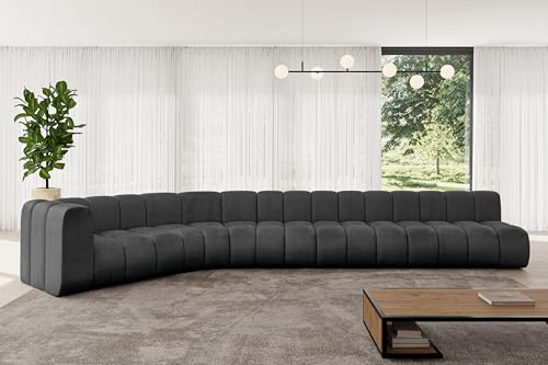 ALTDECOR Modulares Sofa Ecksofa in L-Form Corner modular Sofa Eckcouch Couch Wohnlandschaft Cauchsofa Bodensofa Polstersofa Karex-L3-490x194x70 cm Schwarz ALTDECOR Modulares Sofa Ecksofa in L-Form Corner modular Sofa Eckcouch Couch Wohnlandschaft Cauchsofa Bodensofa Polstersofa Karex-L3-490x194x70 cm Schwarz von ALTDECOR