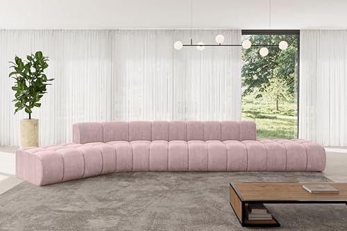 ALTDECOR Modulares Sofa Ecksofa in L-Form Corner modular Sofa Eckcouch Couch Wohnlandschaft Cauchsofa Bodensofa Polstersofa Solven-L2-471x174x70 cm Rosa ALTDECOR Modulares Sofa Ecksofa in L-Form Corner modular Sofa Eckcouch Couch Wohnlandschaft Cauchsofa Bodensofa Polstersofa Solven-L2-471x174x70 cm Rosa von ALTDECOR