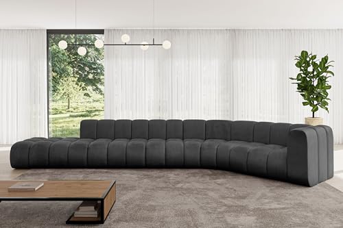 ALTDECOR Modulares Sofa Ecksofa in L-Form Corner modular Sofa Eckcouch Couch Wohnlandschaft Cauchsofa Bodensofa Polstersofa Tilmo-L2-490x194x70 cm Schwarz ALTDECOR Modulares Sofa Ecksofa in L-Form Corner modular Sofa Eckcouch Couch Wohnlandschaft Cauchsofa Bodensofa Polstersofa Tilmo-L2-490x194x70 cm Schwarz von ALTDECOR