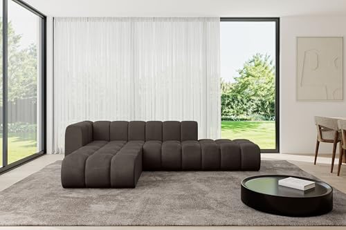 ALTDECOR Modulares Sofa Ecksofa in L-Form Corner modular Sofa Eckcouch Couch Wohnlandschaft Cauchsofa Bodensofa Polstersofa Zuvon-L1-296x177x70 cm Braun ALTDECOR Modulares Sofa Ecksofa in L-Form Corner modular Sofa Eckcouch Couch Wohnlandschaft Cauchsofa Bodensofa Polstersofa Zuvon-L1-296x177x70 cm Braun von ALTDECOR