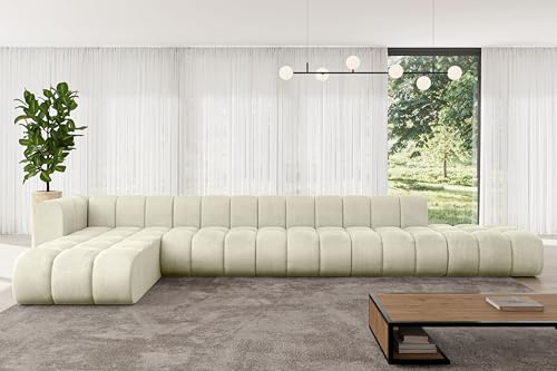ALTDECOR Modulares Sofa Ecksofa in L-Form Corner modular Sofa Eckcouch Couch Wohnlandschaft Cauchsofa Bodensofa Polstersofa Zuvon-L3-478x177x70 cm Beige ALTDECOR Modulares Sofa Ecksofa in L-Form Corner modular Sofa Eckcouch Couch Wohnlandschaft Cauchsofa Bodensofa Polstersofa Zuvon-L3-478x177x70 cm Beige von ALTDECOR