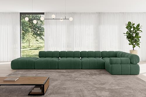 ALTDECOR Modulares Sofa Ecksofa in L-Form Corner modular Sofa Eckcouch Couch Wohnlandschaft Cauchsofa Polstersofa Felto-L3-475x190x70 cm Grün ALTDECOR Modulares Sofa Ecksofa in L-Form Corner modular Sofa Eckcouch Couch Wohnlandschaft Cauchsofa Polstersofa Felto-L3-475x190x70 cm Grün von ALTDECOR