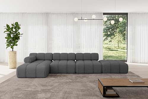 ALTDECOR Modulares Sofa Ecksofa in L-Form Corner modular Sofa Eckcouch Couch Wohnlandschaft Cauchsofa Polstersofa Lizur-L2-380x160x70 cm Grau ALTDECOR Modulares Sofa Ecksofa in L-Form Corner modular Sofa Eckcouch Couch Wohnlandschaft Cauchsofa Polstersofa Lizur-L2-380x160x70 cm Grau von ALTDECOR