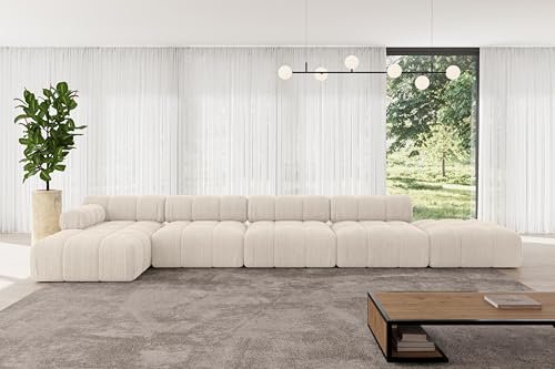 ALTDECOR Modulares Sofa Ecksofa in L-Form Corner modular Sofa Eckcouch Couch Wohnlandschaft Cauchsofa Polstersofa Lizur-L3-475x160x70 cm Beige ALTDECOR Modulares Sofa Ecksofa in L-Form Corner modular Sofa Eckcouch Couch Wohnlandschaft Cauchsofa Polstersofa Lizur-L3-475x160x70 cm Beige von ALTDECOR