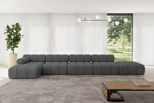 ALTDECOR Modulares Sofa Ecksofa in L-Form Corner modular Sofa Eckcouch Couch Wohnlandschaft Cauchsofa Polstersofa Lizur-L3-475x160x70 cm Grau ALTDECOR Modulares Sofa Ecksofa in L-Form Corner modular Sofa Eckcouch Couch Wohnlandschaft Cauchsofa Polstersofa Lizur-L3-475x160x70 cm Grau von ALTDECOR