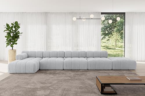 ALTDECOR Modulares Sofa Ecksofa in L-Form Corner modular Sofa Eckcouch Couch Wohnlandschaft Cauchsofa Polstersofa Lizur-L3-475x160x70 cm Grau ALTDECOR Modulares Sofa Ecksofa in L-Form Corner modular Sofa Eckcouch Couch Wohnlandschaft Cauchsofa Polstersofa Lizur-L3-475x160x70 cm Grau von ALTDECOR