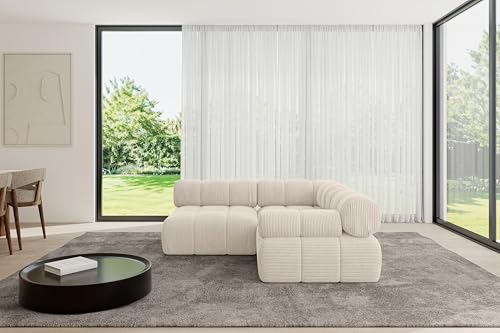 ALTDECOR Modulares Sofa Ecksofa in L-Form Corner modular Sofa Eckcouch Couch Wohnlandschaft Cauchsofa Polstersofa Mende-L1-190x190x70 cm Beige ALTDECOR Modulares Sofa Ecksofa in L-Form Corner modular Sofa Eckcouch Couch Wohnlandschaft Cauchsofa Polstersofa Mende-L1-190x190x70 cm Beige von ALTDECOR